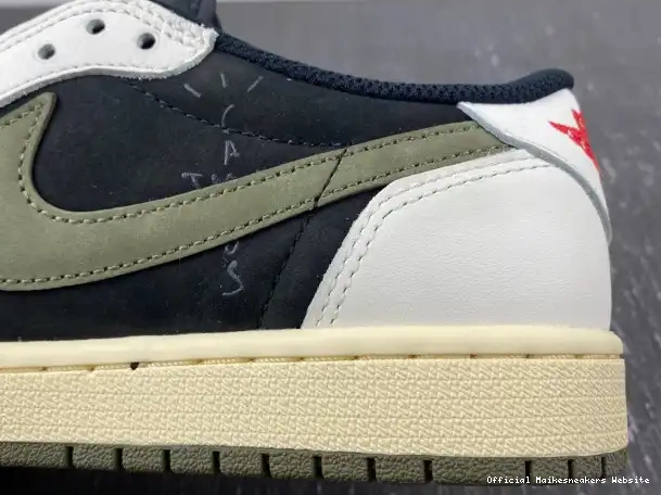 Official Maikesneakers Jordan Air Olive Low Travis OG x 1 DZ4137-106 WMNS Scott 0323